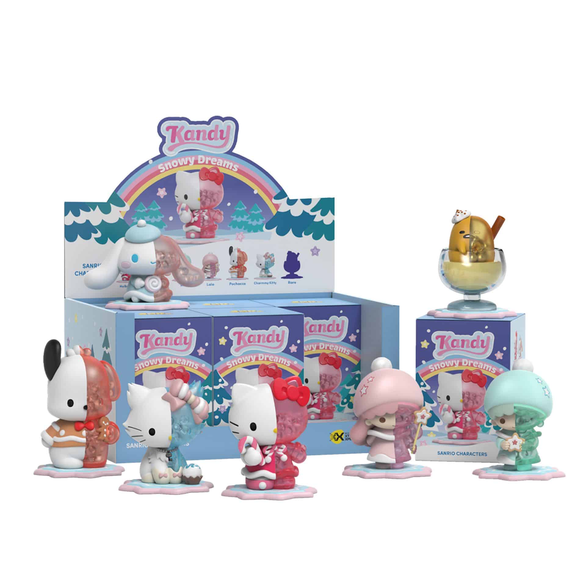 Mighty Jaxx Kandy X Sanrio Snowy-Dreams-Edition Sammelfiguren