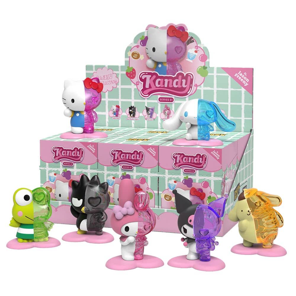 Mighty Jaxx Kandy X Sanrio Freeny Series 1 Sammelfiguren