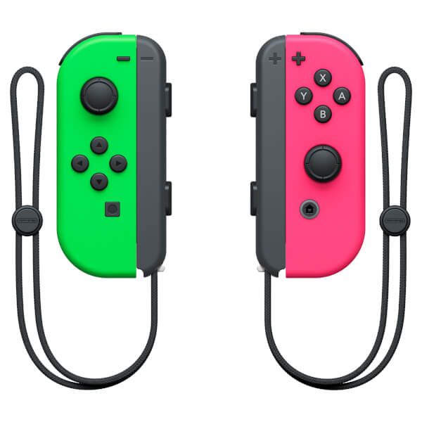 Analog / Digital Gamepad für Nintendo Switch (Schwarz, Grün, Pink) Joy Con 2er Set Controller Image