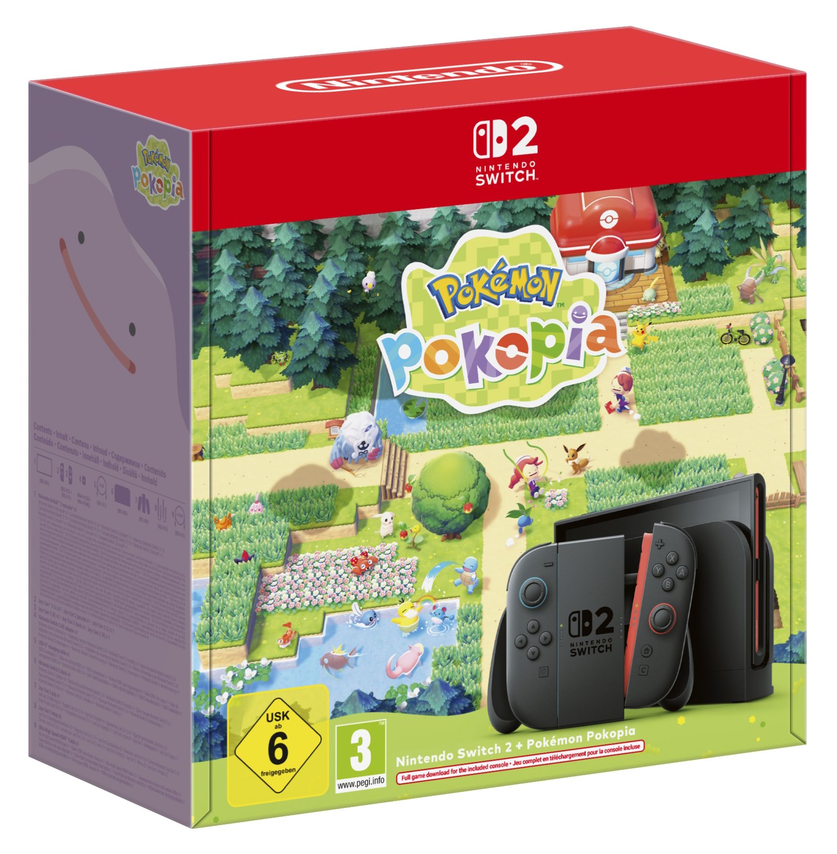 Switch 2 & Pokemon Pokopia (Schwarz) Image