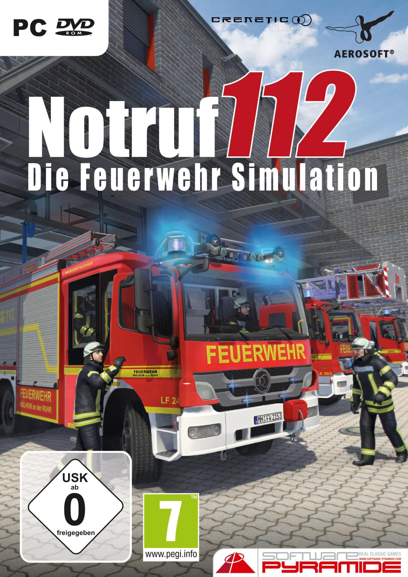 ak tronic Notruf 112: Die Feuerwehr Simulation (PC) 45228