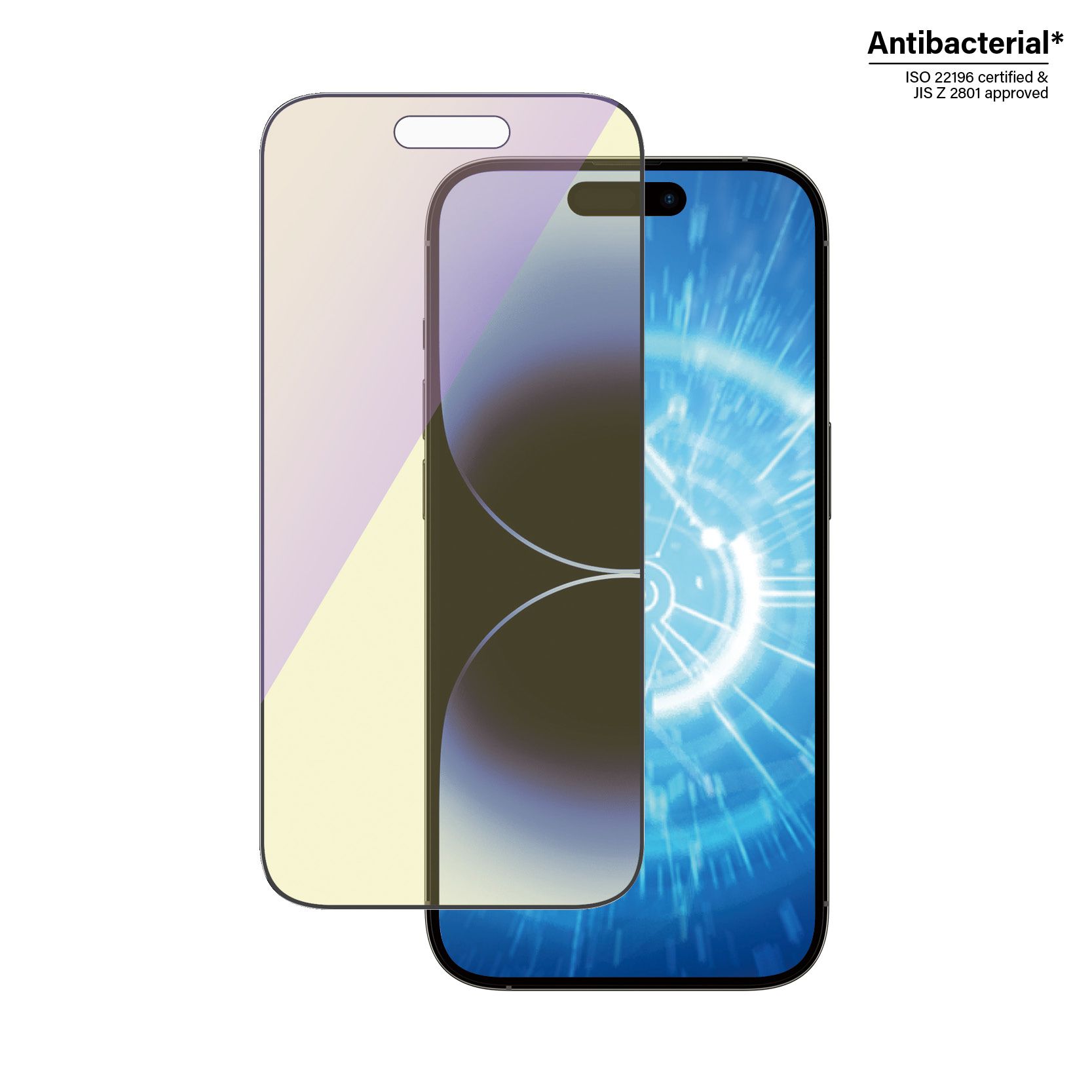 PanzerGlass® Anti-blue light Displayschutz Apple iPhone 14 Pro | Ultra-Wide Fit m. EasyAligner 2792