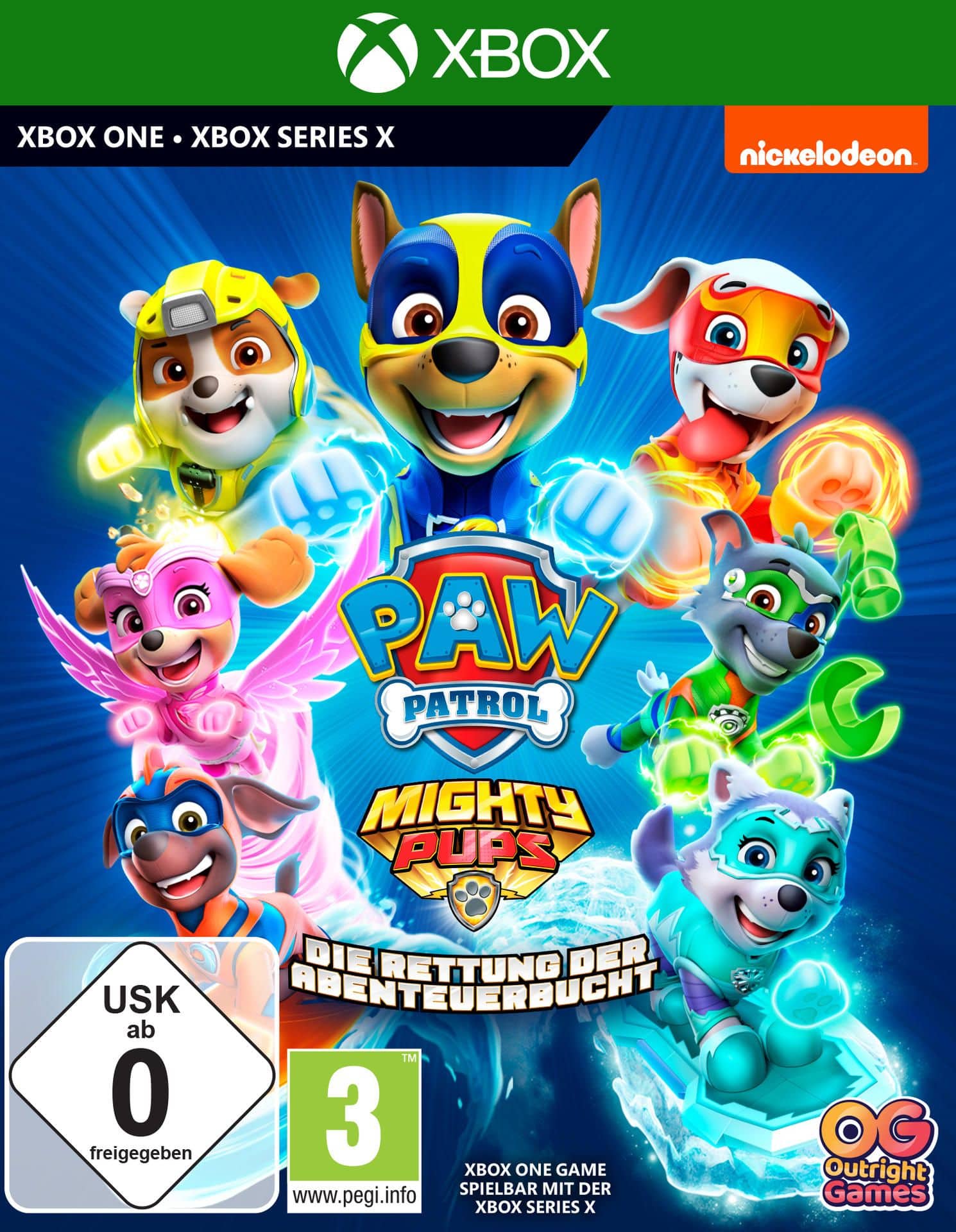 Bandai Namco Entertainment Germany GmbH Paw Patrol: Mighty Pups - Die Rettung der Abenteuer-Bucht (Xbox One) 114218