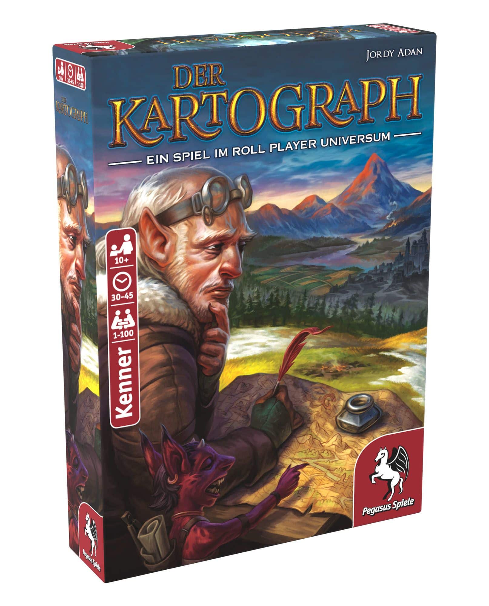 Pegasus Spiele The cartographer 51310G