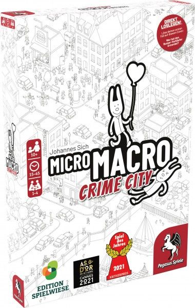 Pegasus Spiele MicroMacro: Crime City 59060G