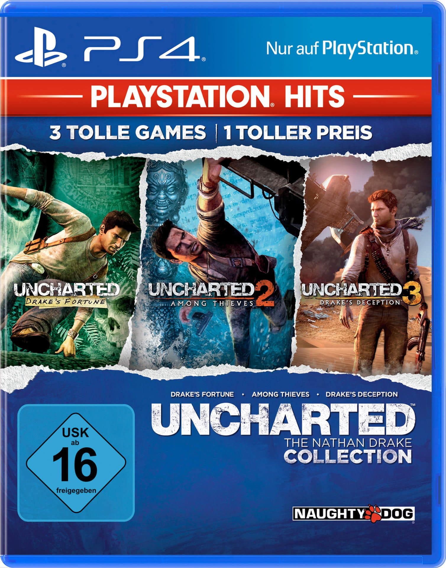 ak tronic PlayStation Hits: Uncharted - The Nathan Drake Collection (PlayStation 4) 26623