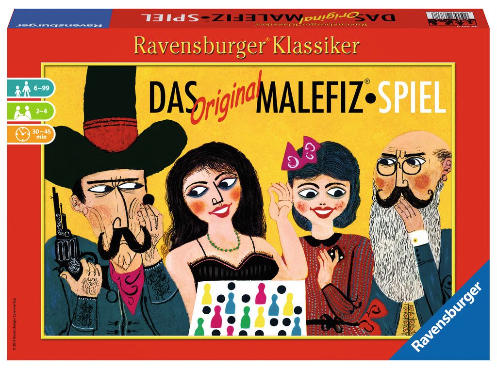 Brettspiel bis zu 4 Spielern ab 6 Jahr(e) Das Original Malefiz-Spiel