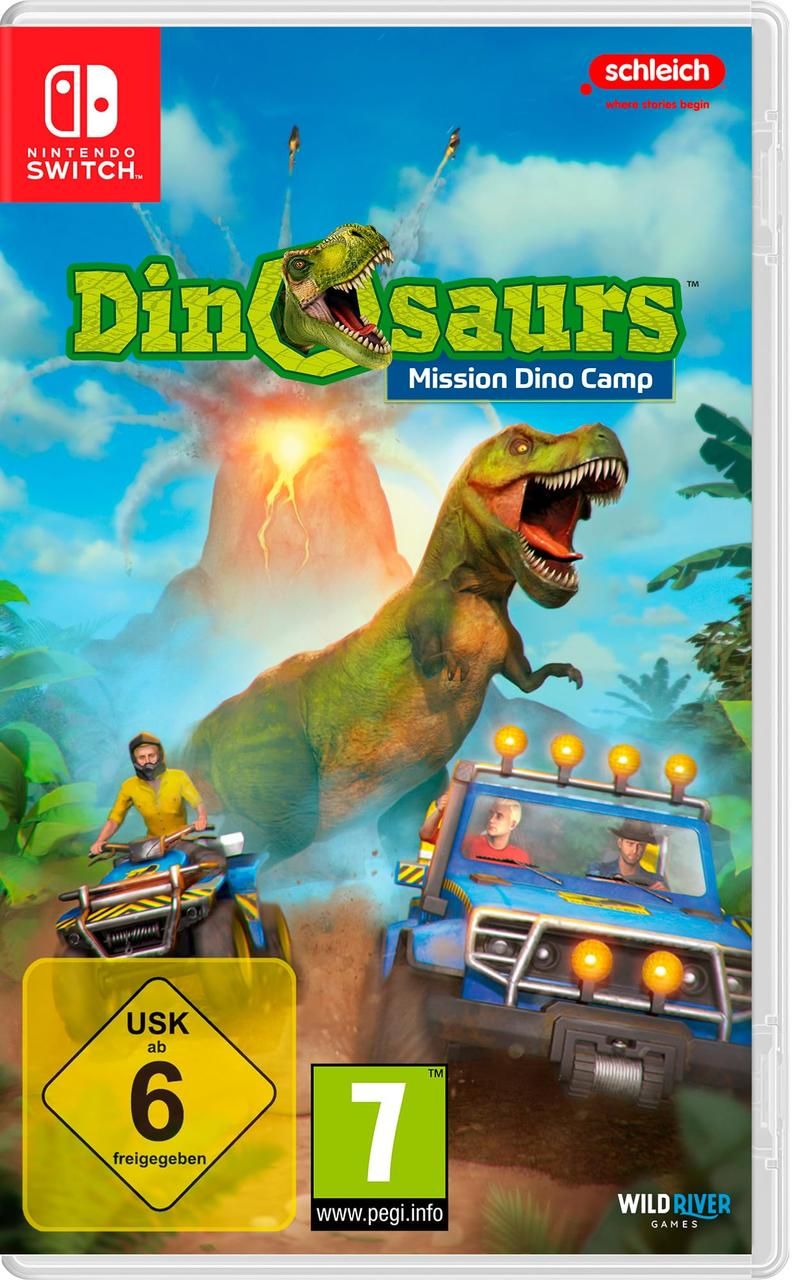 Wild River Games schleich® Dinosaurs: Mission Dino Camp (Nintendo Switch) 12266