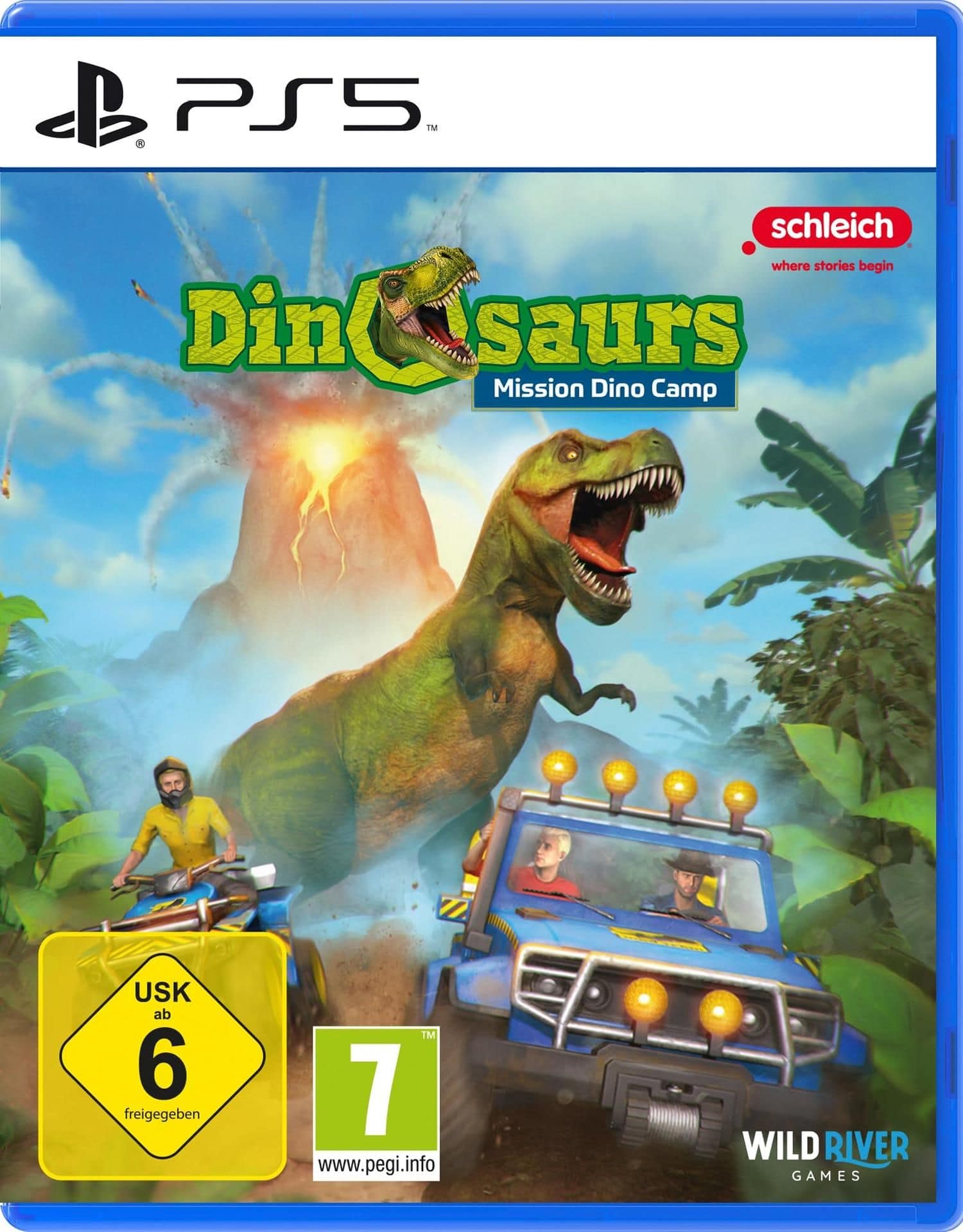 Wild River Games schleich® Dinosaurs: Mission Dino Camp (PlayStation 5) 29048