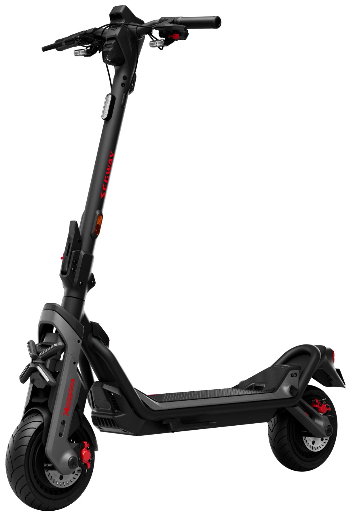 500 W E-Scooter 19,2 Ah 95 km Reichweite 39,5 kg Ninebot GT3 D (Schwarz)