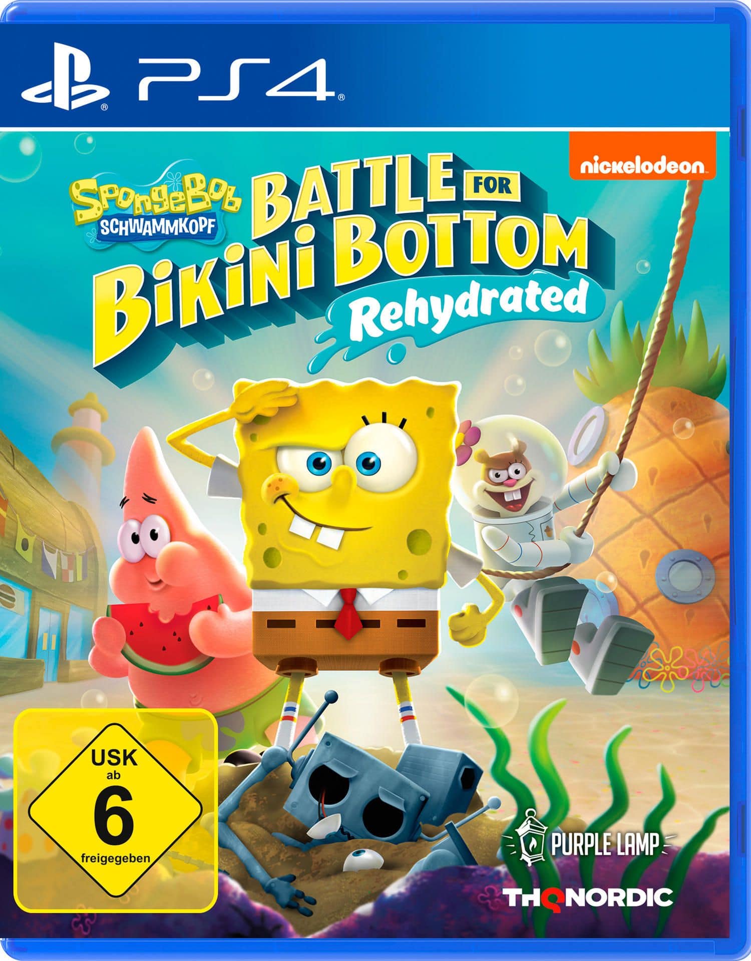 ak tronic Spongebob SquarePants: Battle for Bikini Bottom - Rehydrated (PlayStation 4) 26348