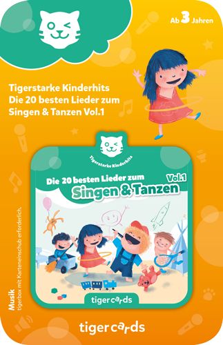 Tiger Media Die 20 besten Lieder zum Singen & Tanzen TIG4168