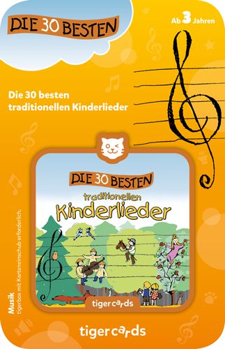 Tiger Media die 30 besten traditionellen Kinderlieder TIG4171