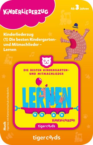 Tiger Media Kinderliederzug (1): Die besten Kindergarten- und Mitmachlieder - LERNEN TIG4159