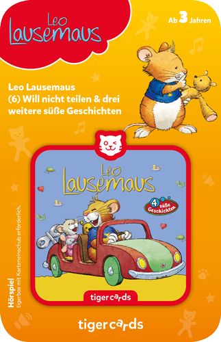 Tiger Media Leo Lausemaus (6): Will nicht teilen TIG4160