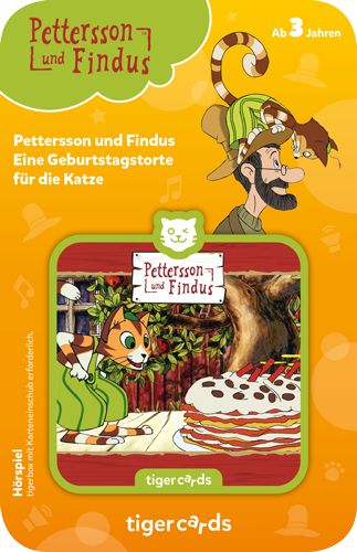 Tiger Media Pettersson & Findus: Eine Geburtstagstorte für die Katze TIG4142