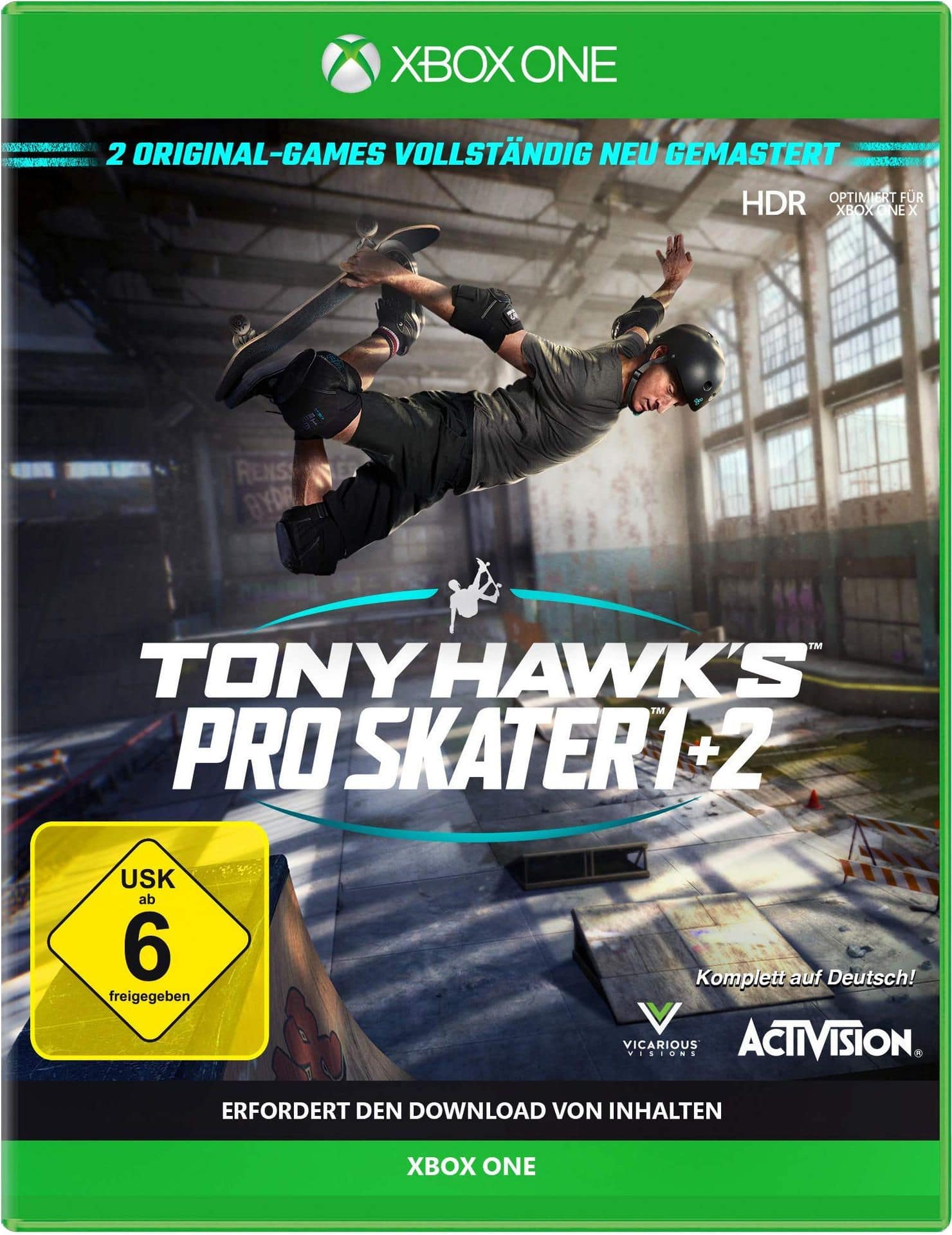 Activision Blizzard Tony Hawks Pro Skater 1 + 2 (Xbox One) 88477GM