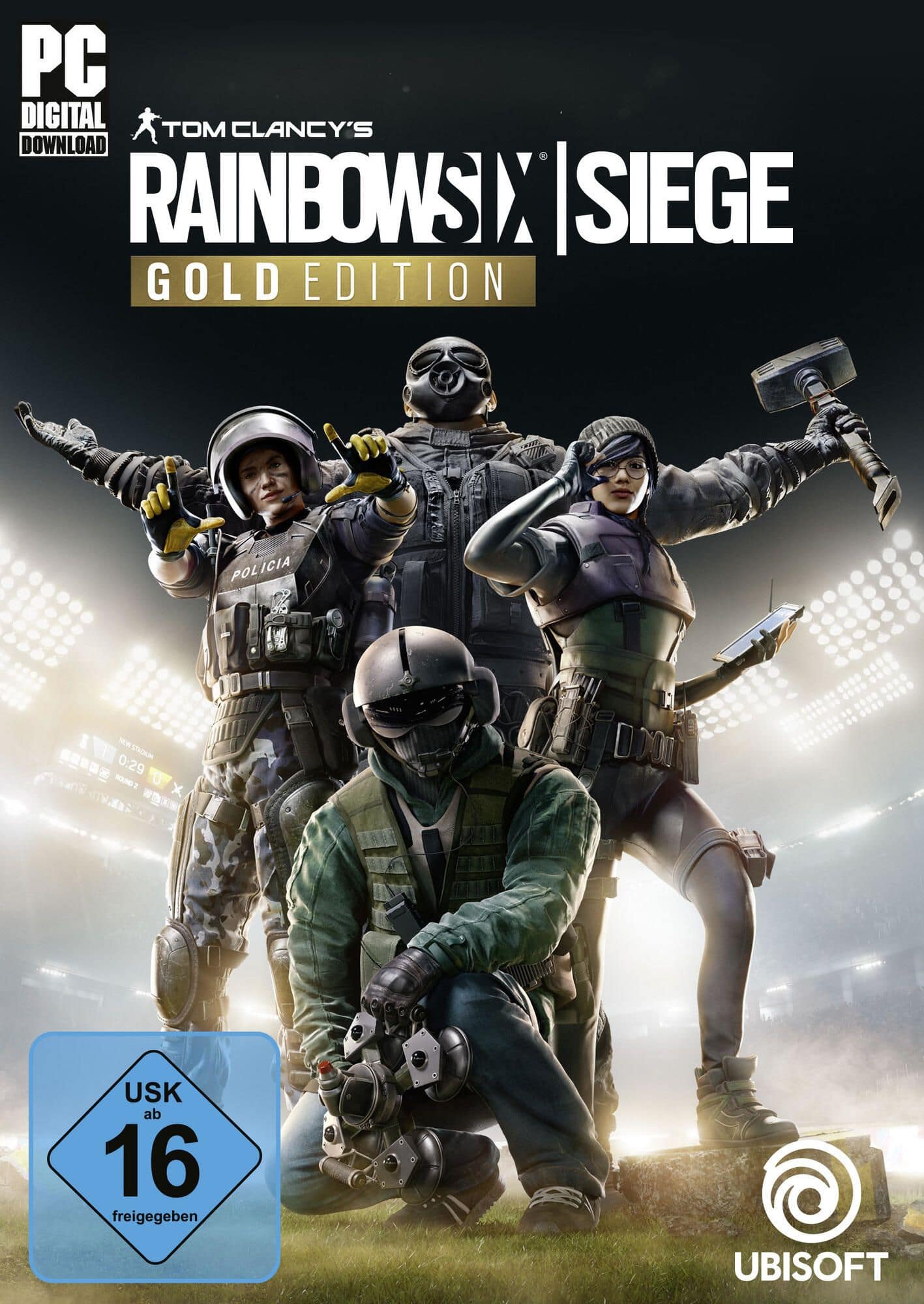 Ubisoft Tom Clancys Rainbow Six : Siege - Gold 3307215985496