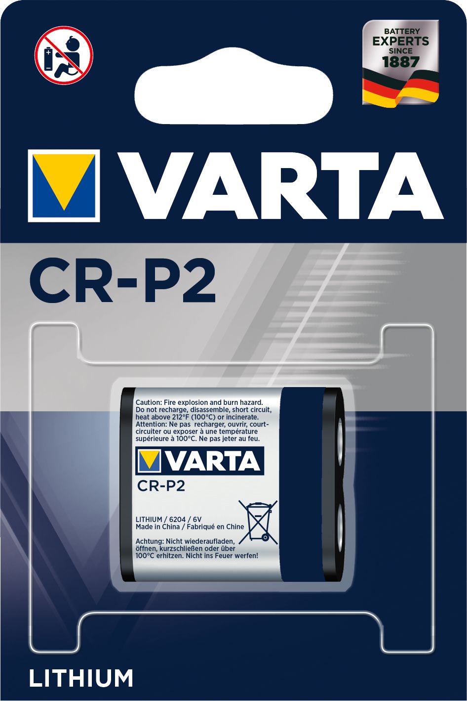 Varta -CRP2 06204 301 401