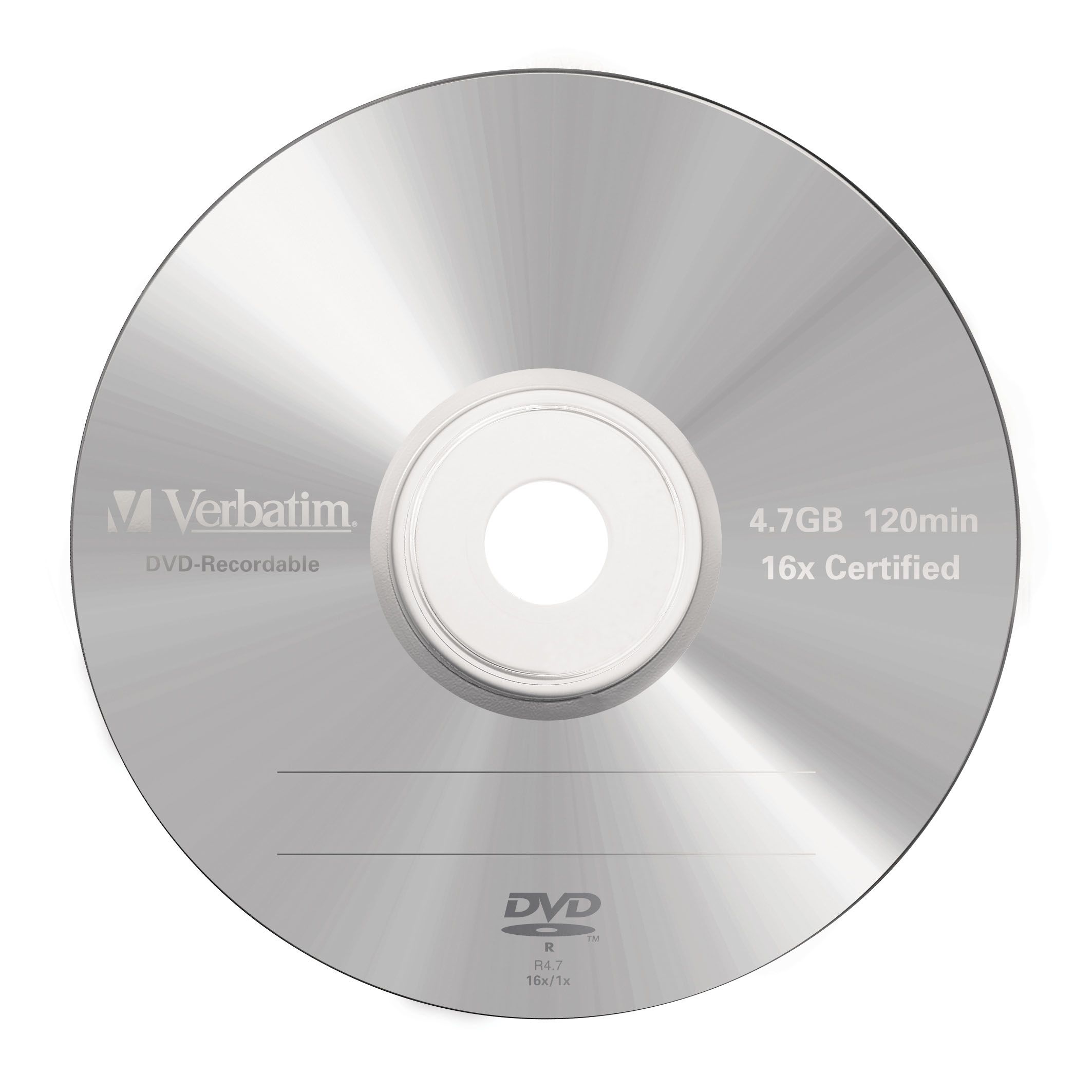 Verbatim DVD-R Matt Silver 43519