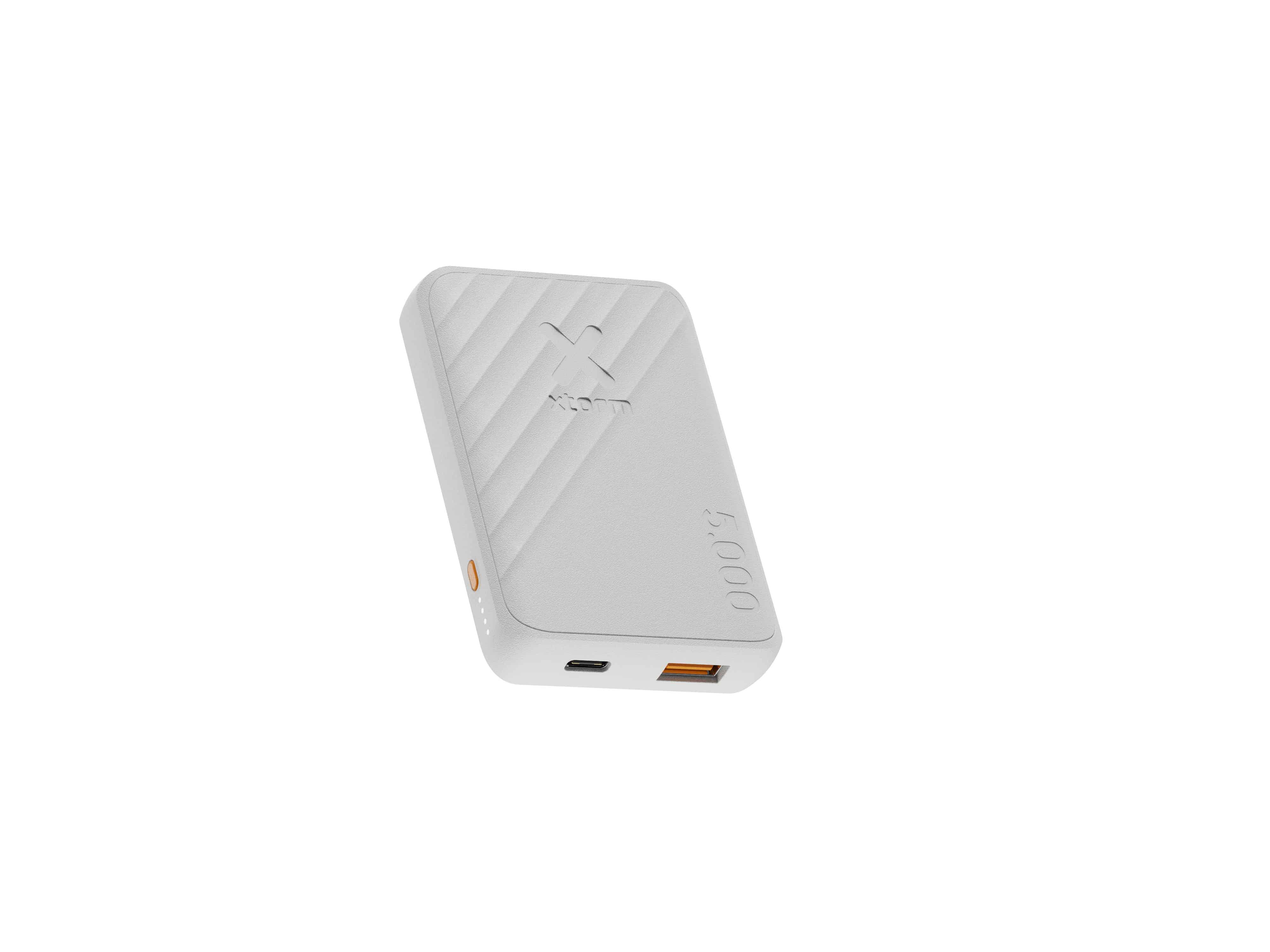 Xtorm 12W FastCharge Go2 Powerbank 5.000 - Aschweiß XG2050